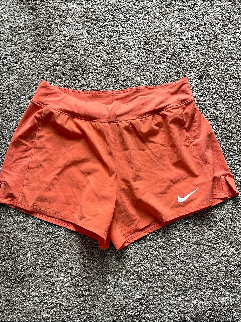 Nike Dri-FIT Running Shorts Orange Medium